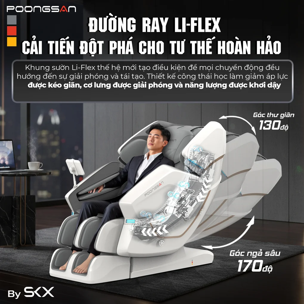 Ghế Massage Poongsan MCP-426 4