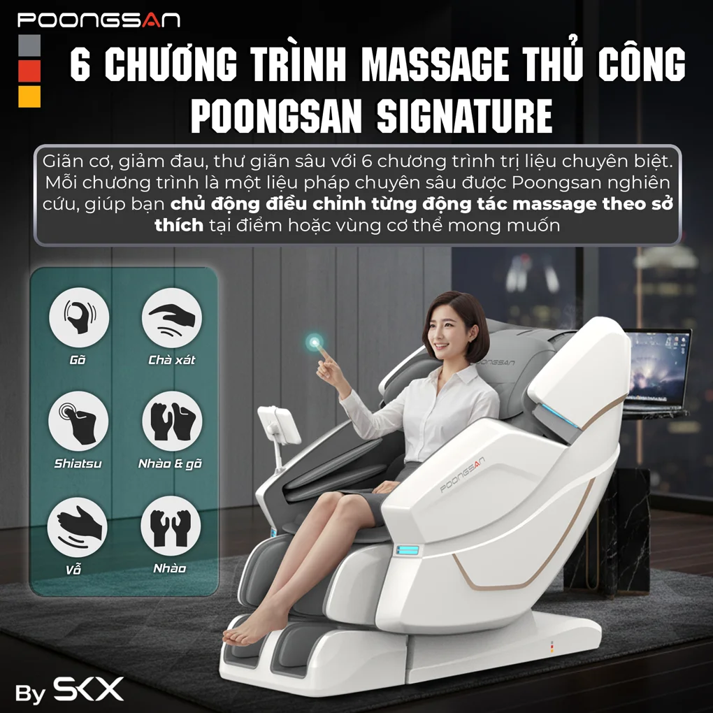 Ghế Massage Poongsan MCP-426 8