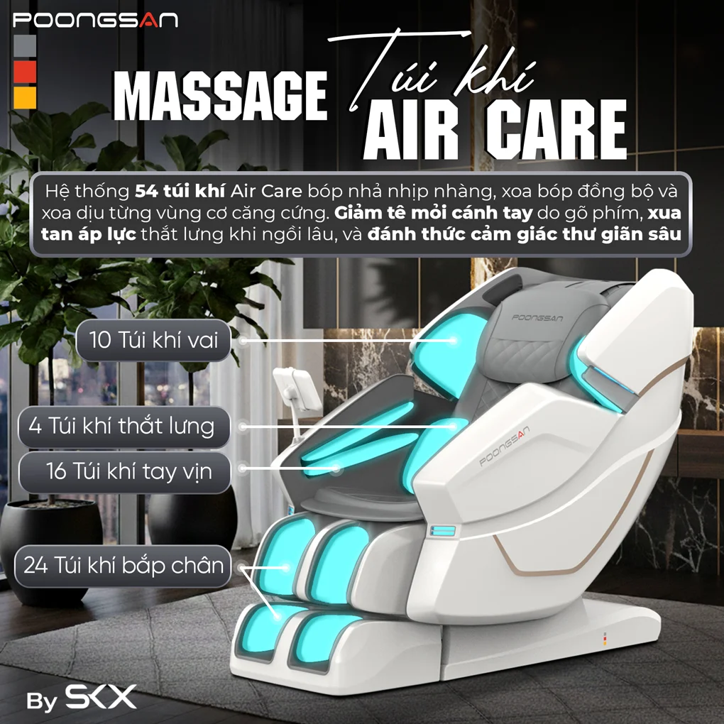 Ghế Massage Poongsan MCP-426 9