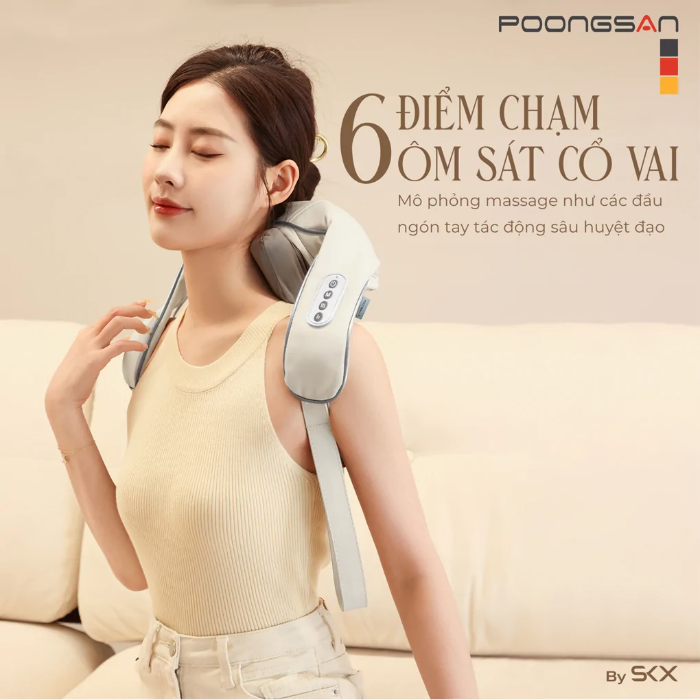 Gối Massage Poongsan N18 6