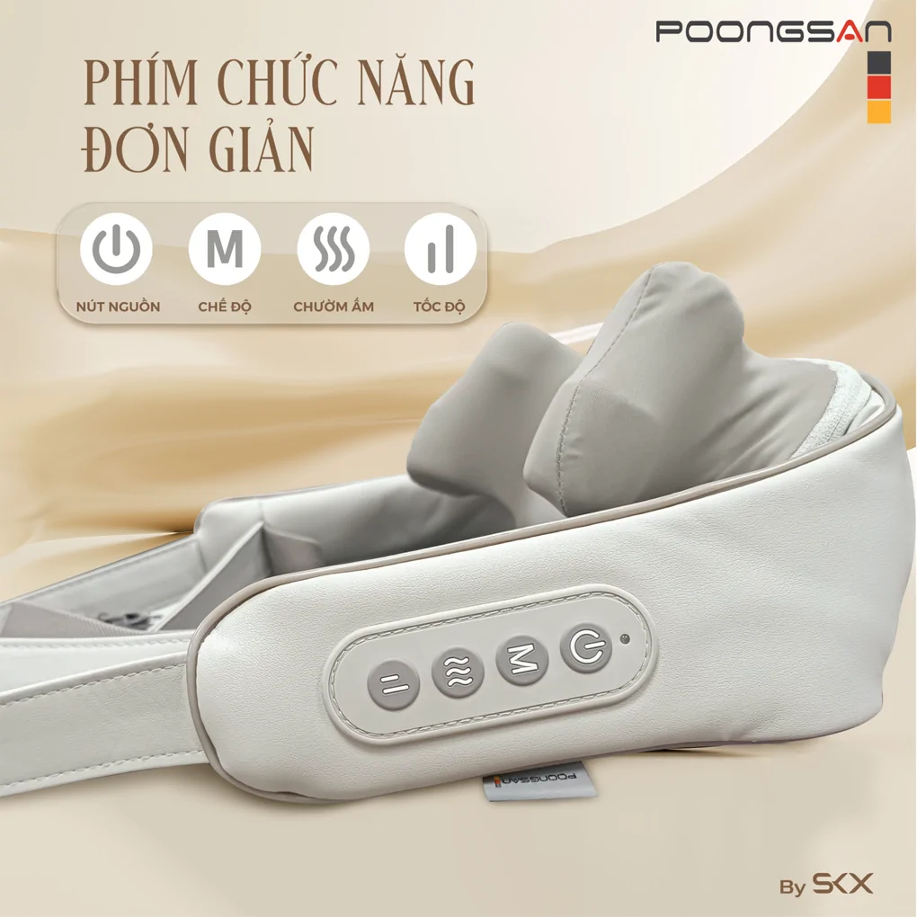 Gối Massage Poongsan N18 7
