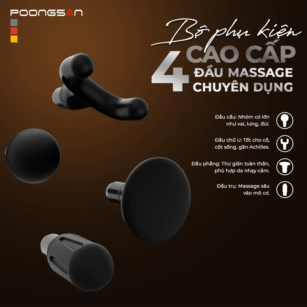 Máy Massage Cầm Tay Poongsan G24 9
