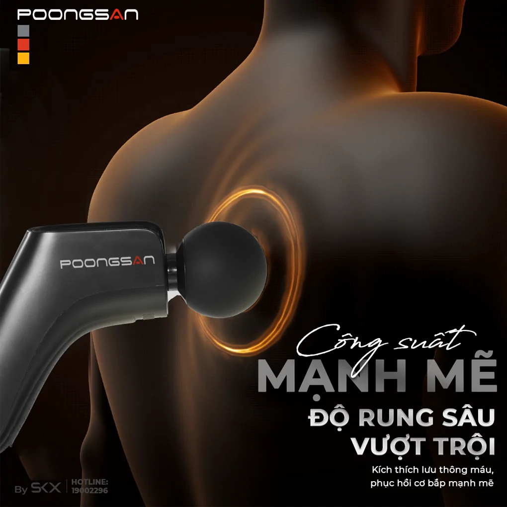 Máy Massage Cầm Tay Poongsan G24 6