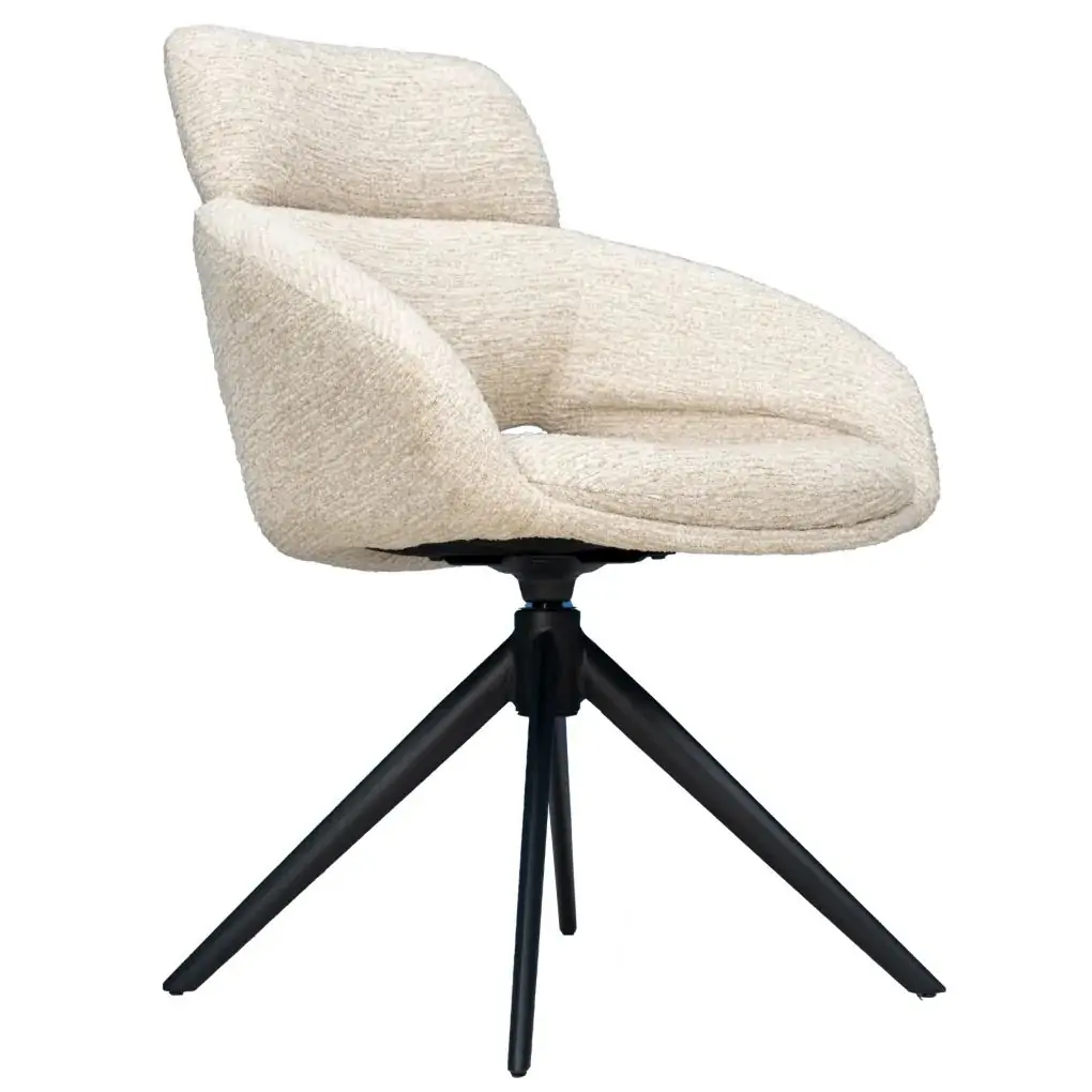 Bộ Bàn ăn (Mở rộng) Malte VA3148-GNL-260 + 4 Ghế ăn Clara VD3136-F-R Beige 0
