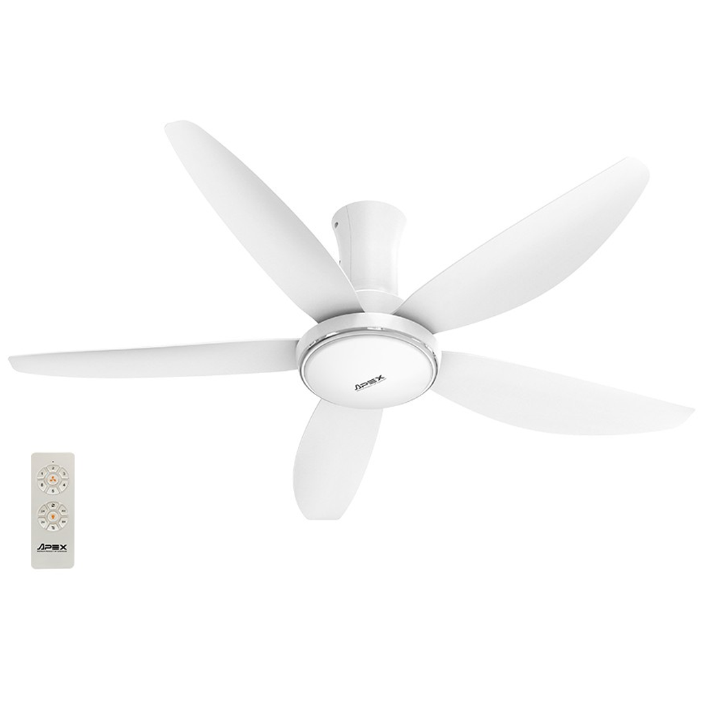 Quạt Trần 5 Cánh Có Đèn Sunhouse Apex APF7676W 60W 0
