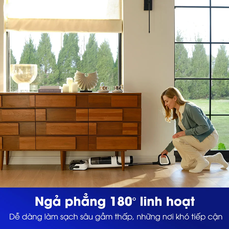 Máy Hút Bụi Lau Sàn Khô Ướt Tineco Floor One S6 Stretch Max 12