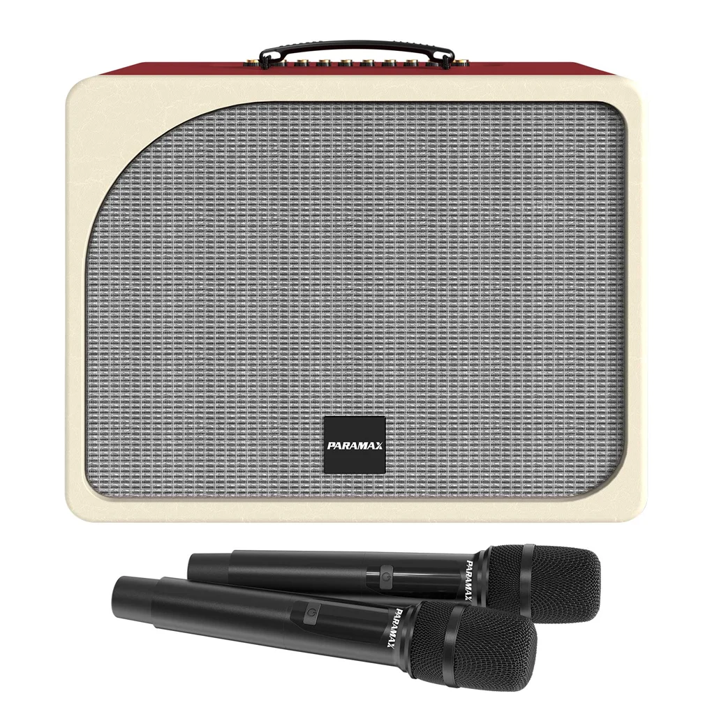 Loa Di Động Xách Tay Paramax Evox Max (Red Leather)