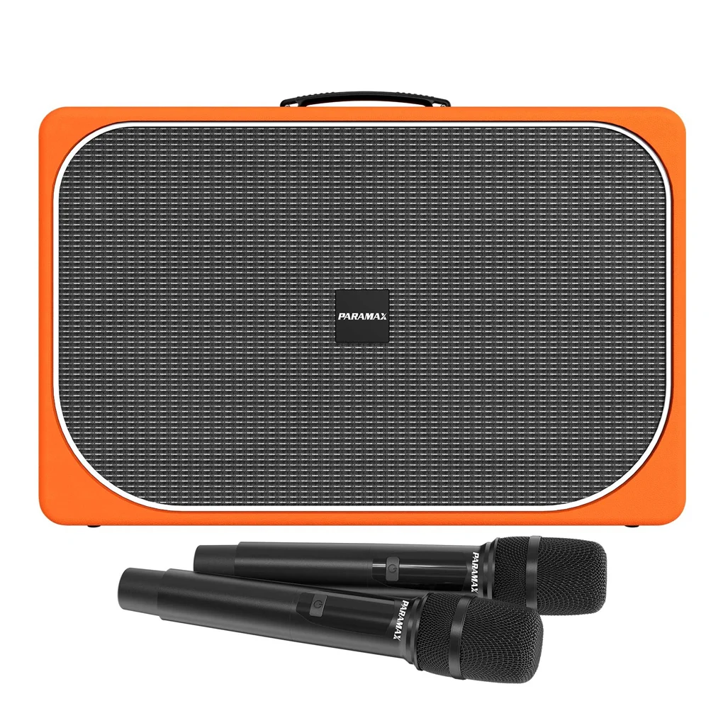 Loa Di Động Xách Tay Paramax Sono Max (Orange Leather)
