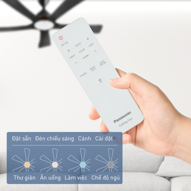 Quạt Trần Panasonic F-48DGL 31W - Malaysia 2