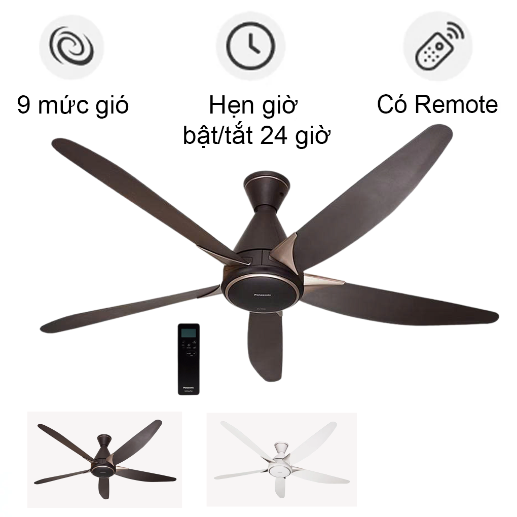 Quạt Trần F-60GDS-B 40W