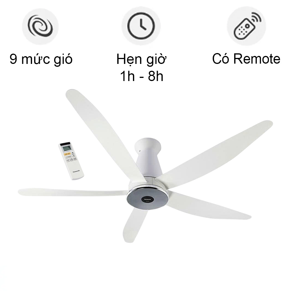 Quạt Trần F-60XDN-W 37W