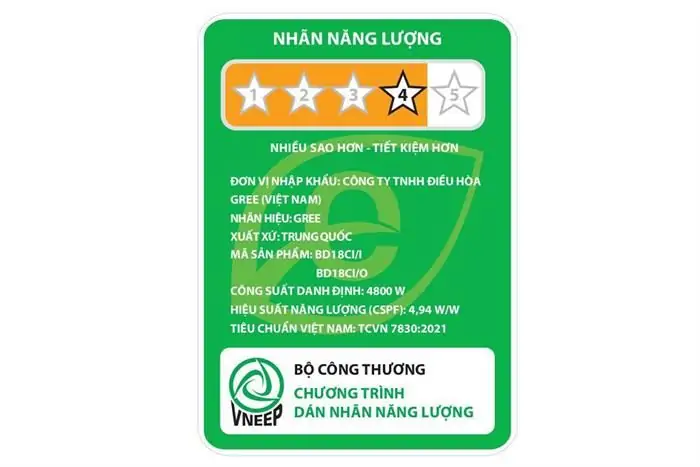 Máy Lạnh Gree Inverter 2 HP BD18CI 2