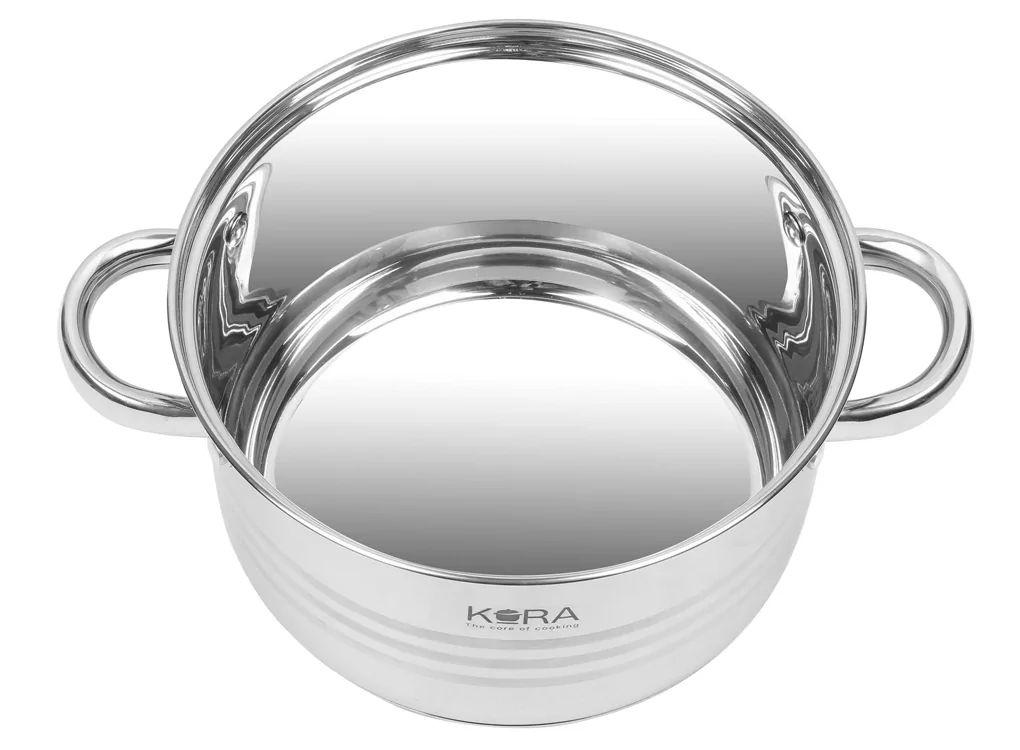 Bộ Nồi Chảo 5 đáy Inox Cao Cấp Kora GCS251 3