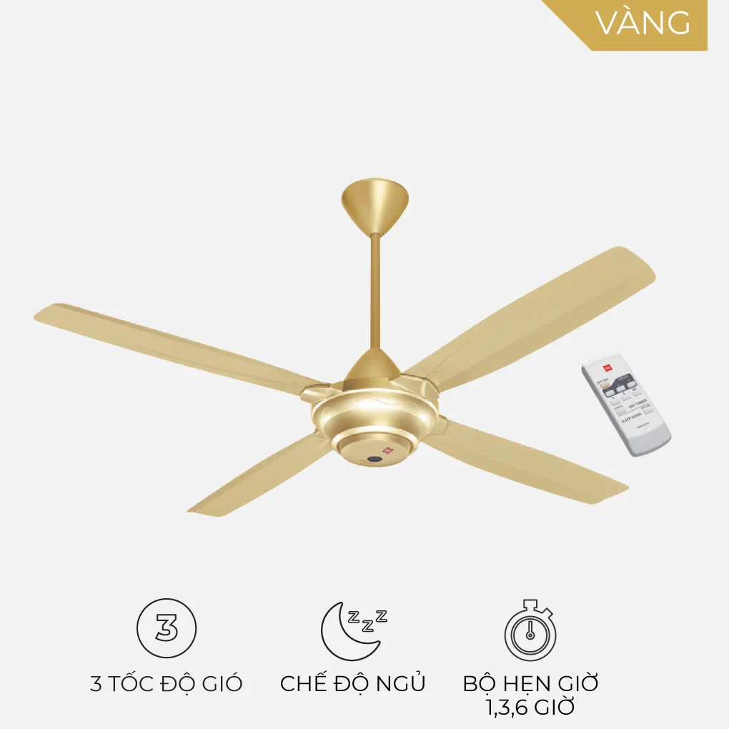 Quạt Trần KDK M56XR(GD) 0