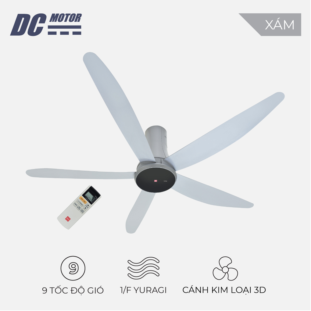 Quạt Trần KDK T60DW(GY) 3