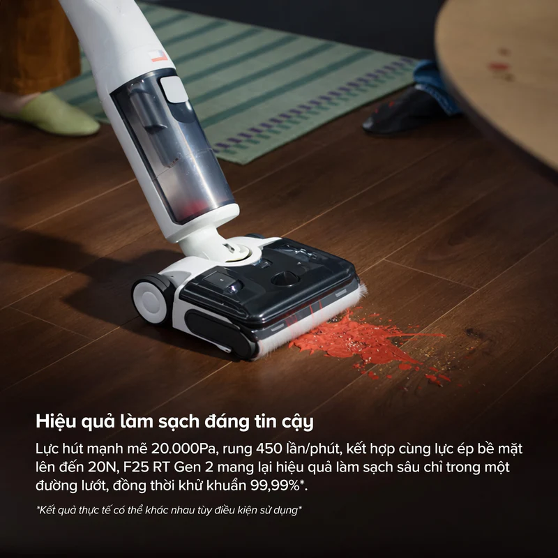 Máy Hút Bụi Cầm Tay Roborock F25 RT Gen 2 Màu Trắng 8