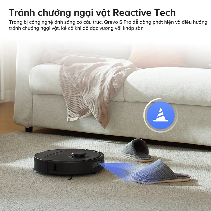 Robot Hút Bụi Roborock Qrevo S Pro Màu Trắng 13