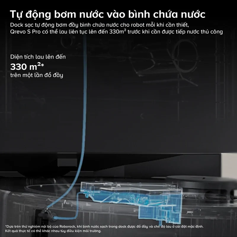Robot Hút Bụi Roborock Qrevo S Pro Màu Trắng 21