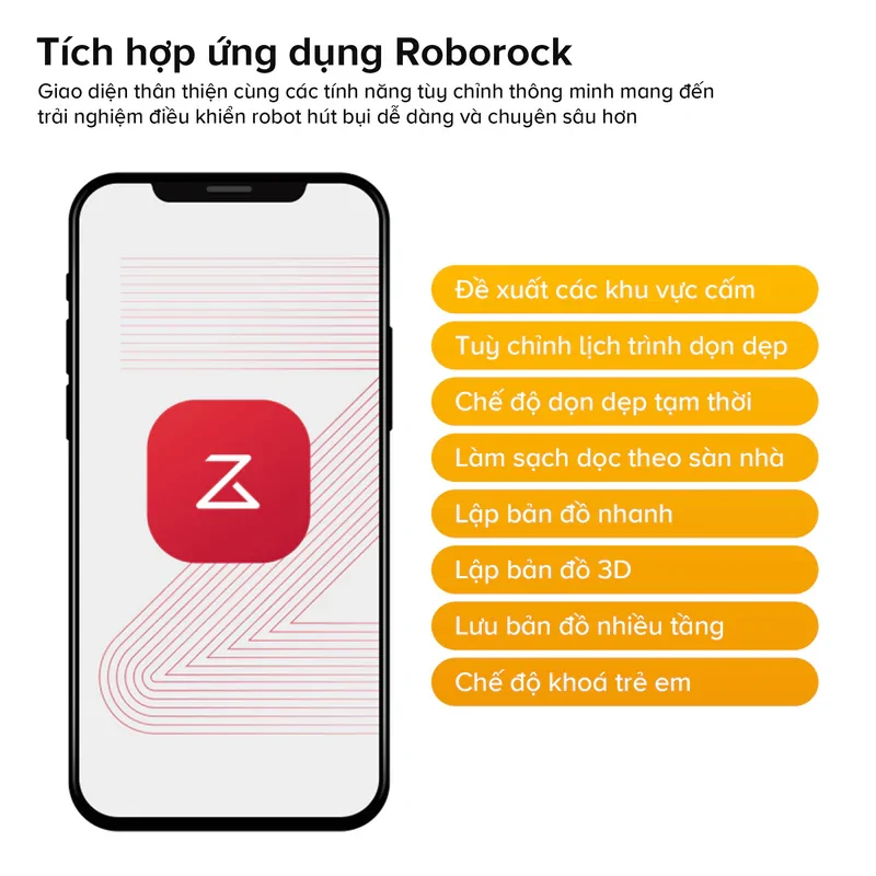 Robot Hút Bụi Roborock Qrevo S Pro Màu Trắng 23