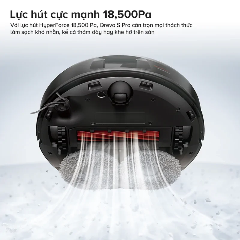 Robot Hút Bụi Roborock Qrevo S Pro Màu Trắng 8