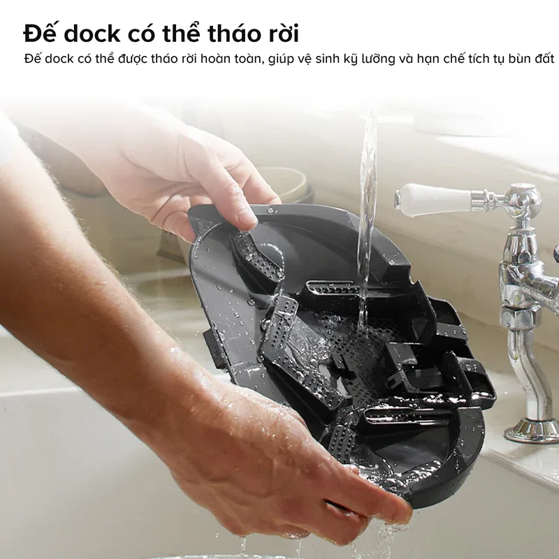 Robot Hút Bụi Roborock Qrevo S Pro Màu Đen 21