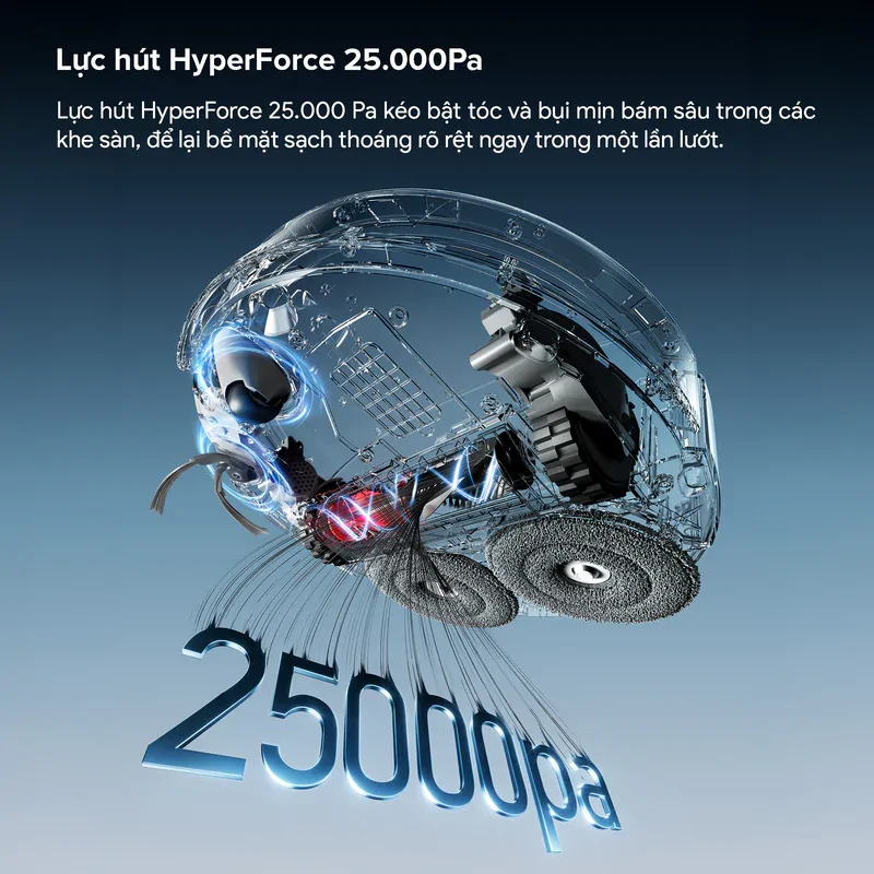 Robot Hút Bụi Roborock Qrevo Edge 2 Màu Trắng 12