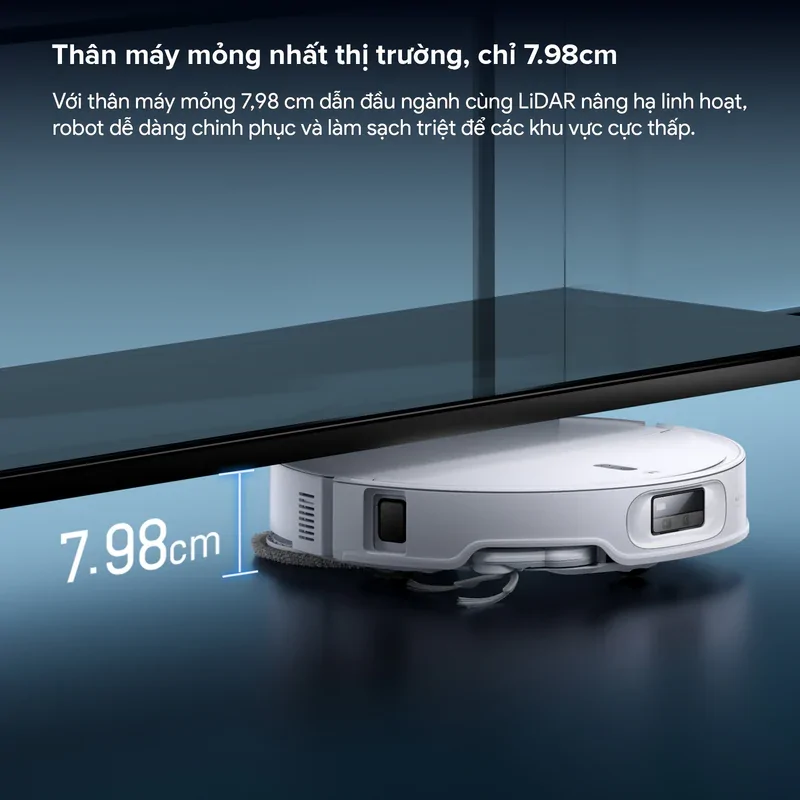 Robot Hút Bụi Roborock Qrevo Edge 2 Màu Trắng 13