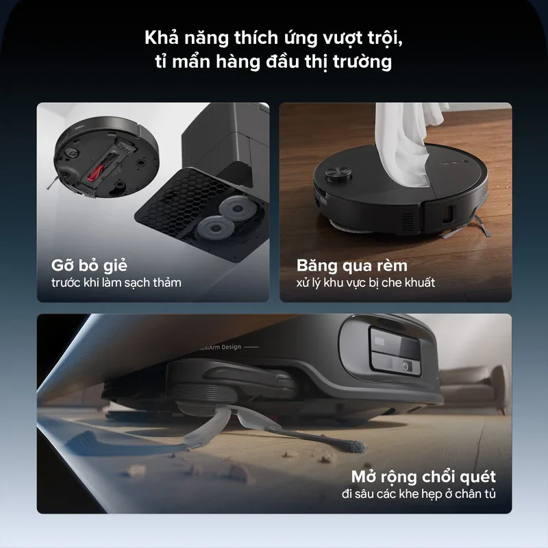 Robot Hút Bụi Roborock Qrevo Edge 2 Màu Trắng 20