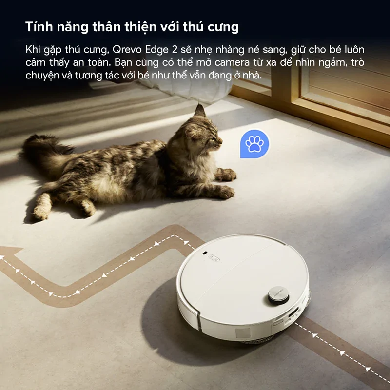 Robot Hút Bụi Roborock Qrevo Edge 2 Màu Trắng 22