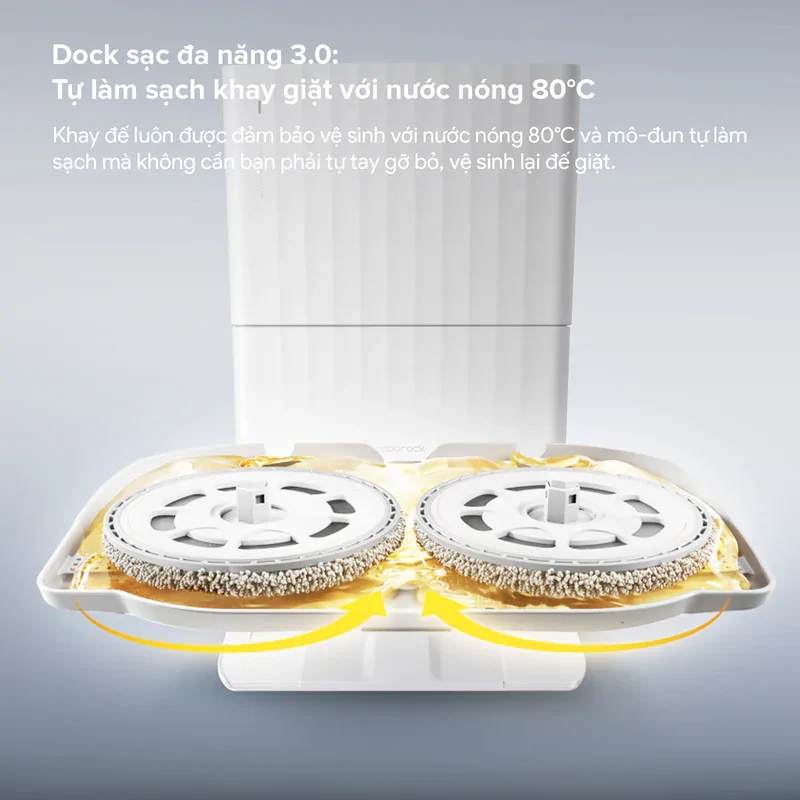 Robot Hút Bụi Roborock Qrevo Edge 2 Màu Trắng 27