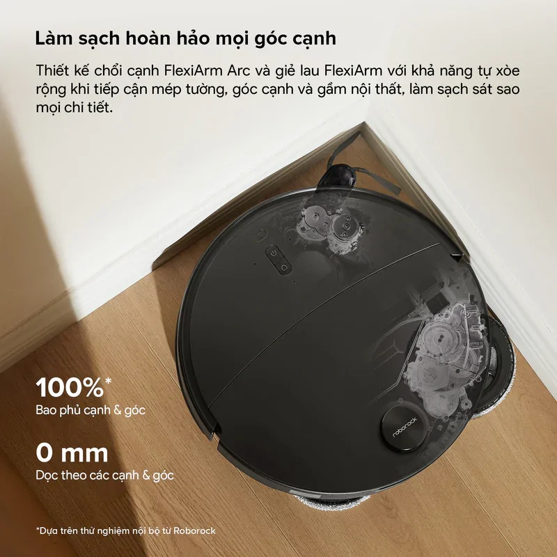 Robot Hút Bụi Roborock Qrevo Edge 2 Màu Đen 11