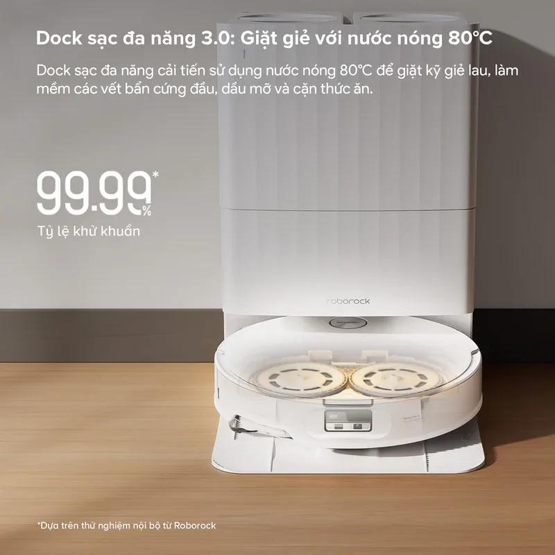 Robot Hút Bụi Roborock Qrevo Edge 2 Màu Đen 19