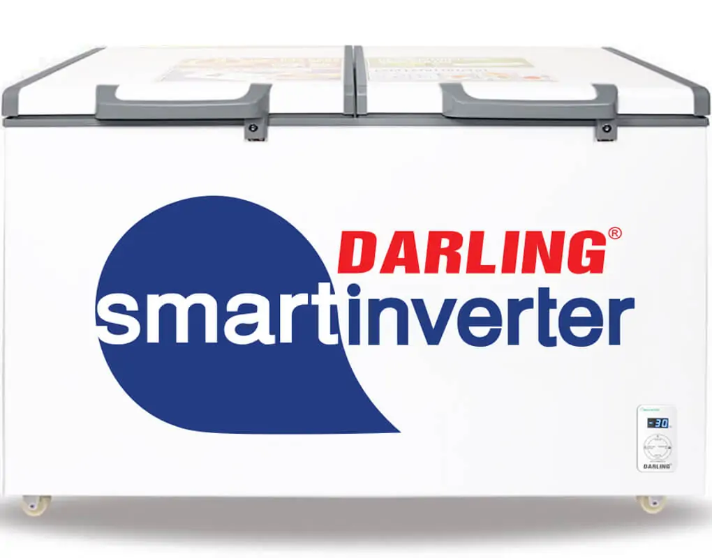 Tủ Đông Mát Darling Inverter 370 Lít DMF-3699WSI