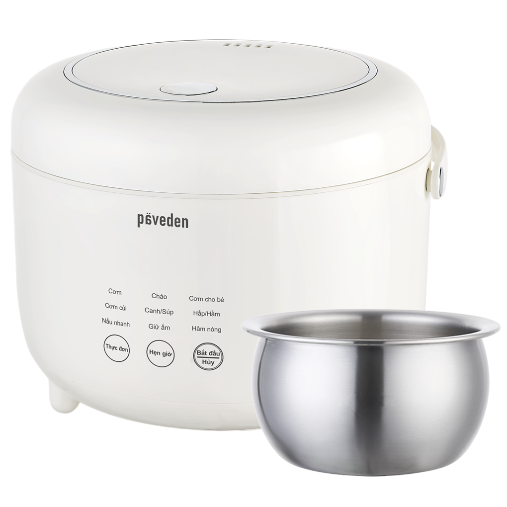 Nồi Cơm Điện Tử Paveden PR-1255SW 1.2 Lít 0