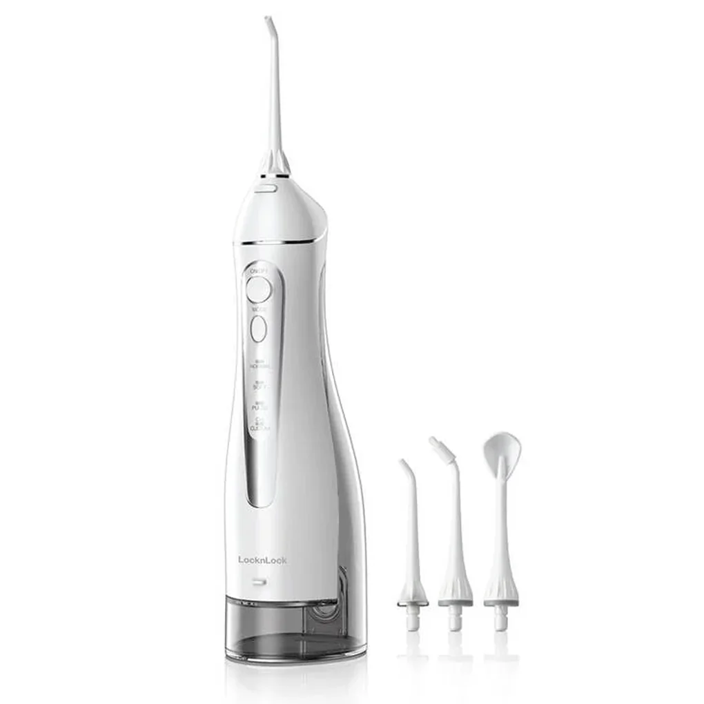 Máy Tăm Nước Không Dây Lock&Lock Jumbo Oral Irrigator 300ml ENR166GRY Màu Xám