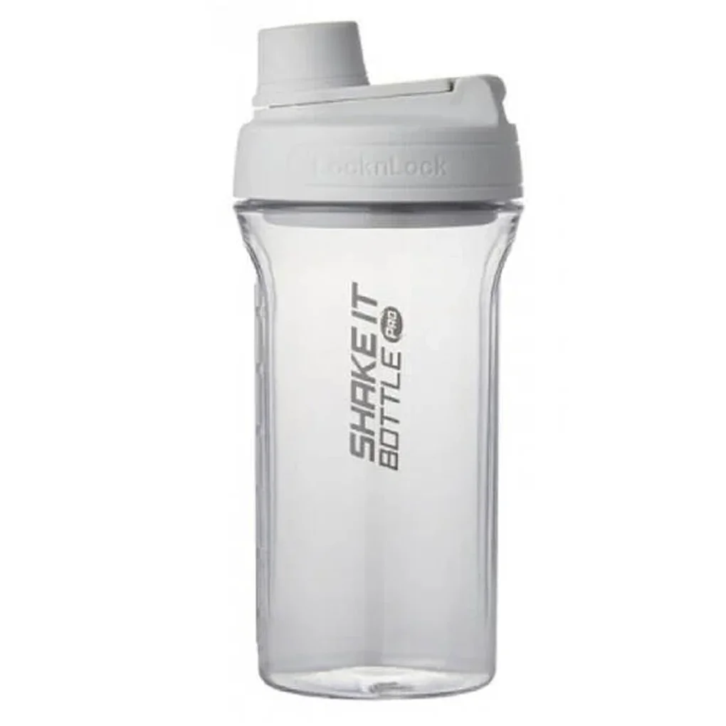 Bình Lắc Lock&Lock Shake It Bottle Pro 850ml ABF944LGRY Màu Xám Nhạt