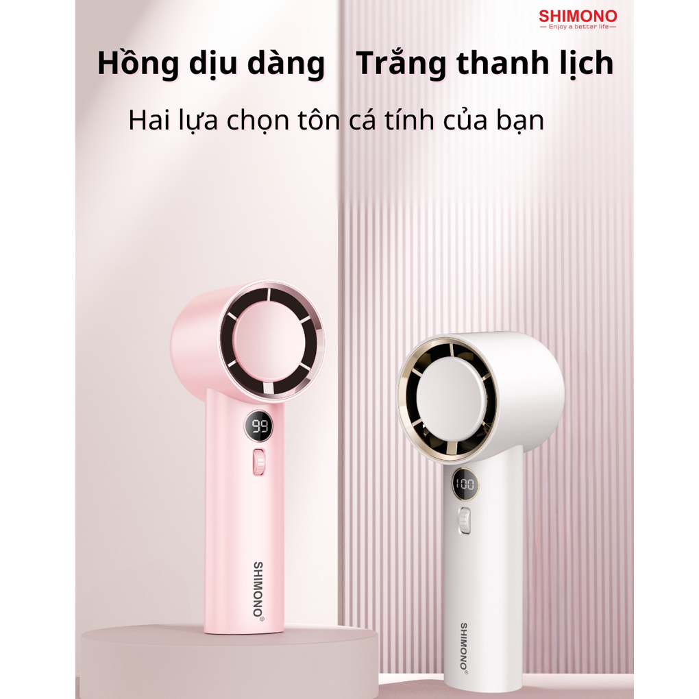 Quạt Cầm Tay Mini Shimono SM-HF18 10