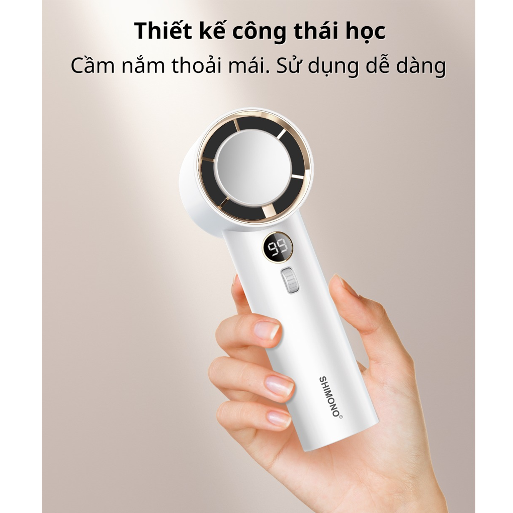Quạt Cầm Tay Mini Shimono SM-HF18 9