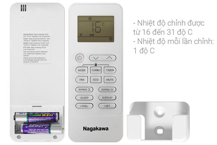 Máy Lạnh Nagakawa Inverter 1 Hp NIS-C09R2T62 5
