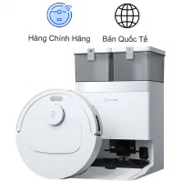 Robot Hút Bụi Thông Minh Ecovacs T30C Prime Omni Màu Trắng