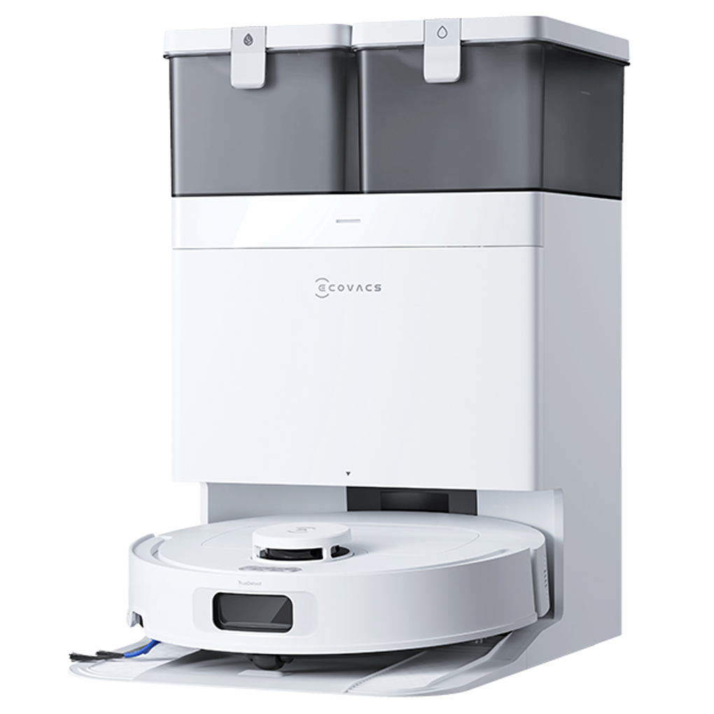 Robot Hút Bụi Thông Minh Ecovacs T30C Prime Omni Màu Trắng 0
