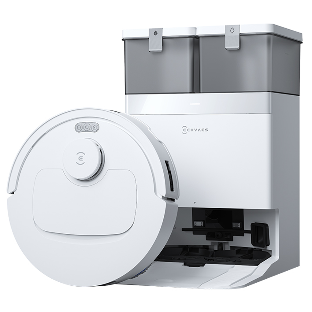 Robot Hút Bụi Thông Minh Ecovacs T30C Prime Omni Màu Trắng 2