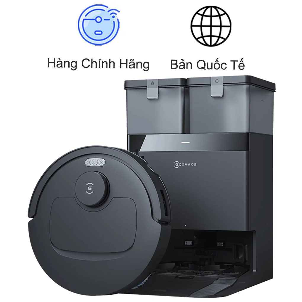 Robot H&uacute;t Bụi Th&ocirc;ng Minh T30C Prime Omni M&agrave;u Đen