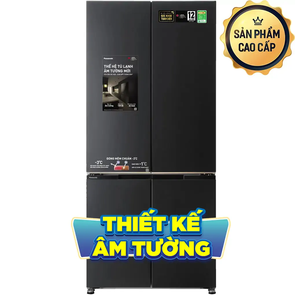 Tủ Lạnh Panasonic Inverter 487 Lít NR-XZ550CWKV