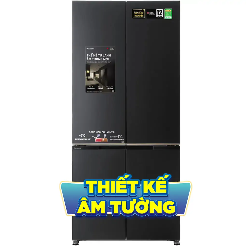Tủ Lạnh Panasonic Inverter 487 Lít NR-XZ550CWKV