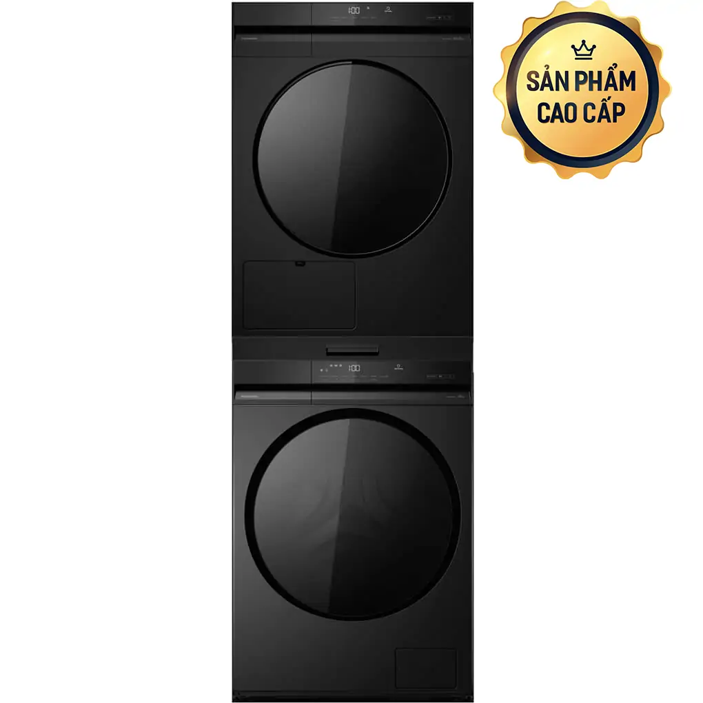 Combo Tháp Giặt Sấy Cao Cấp Panasonic NA-24VDW1BVT & NH-XJ21D2BVT