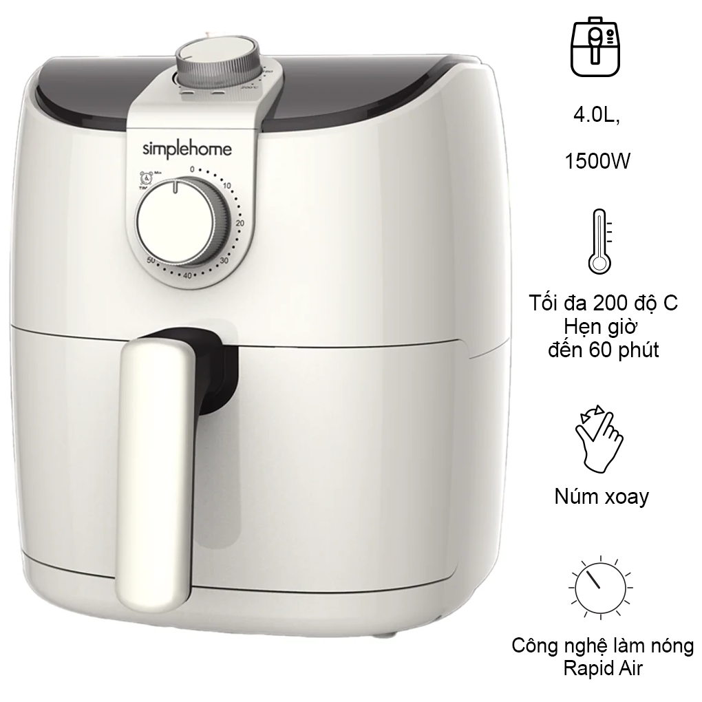 Nồi Chi&ecirc;n Kh&ocirc;ng Dầu AF4001-M 4 L&iacute;t