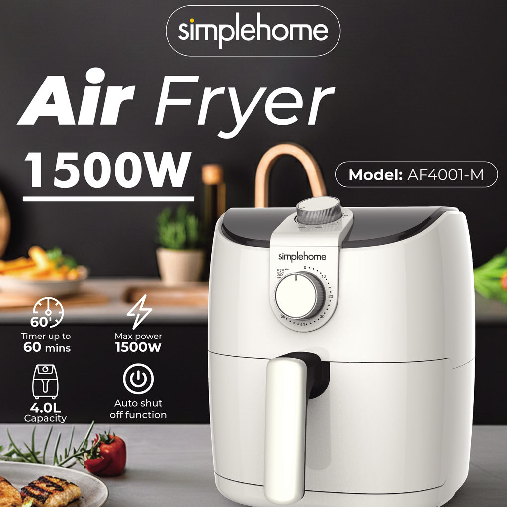 Nồi Chiên Không Dầu Simplehome AF4001-M 4 Lít 0