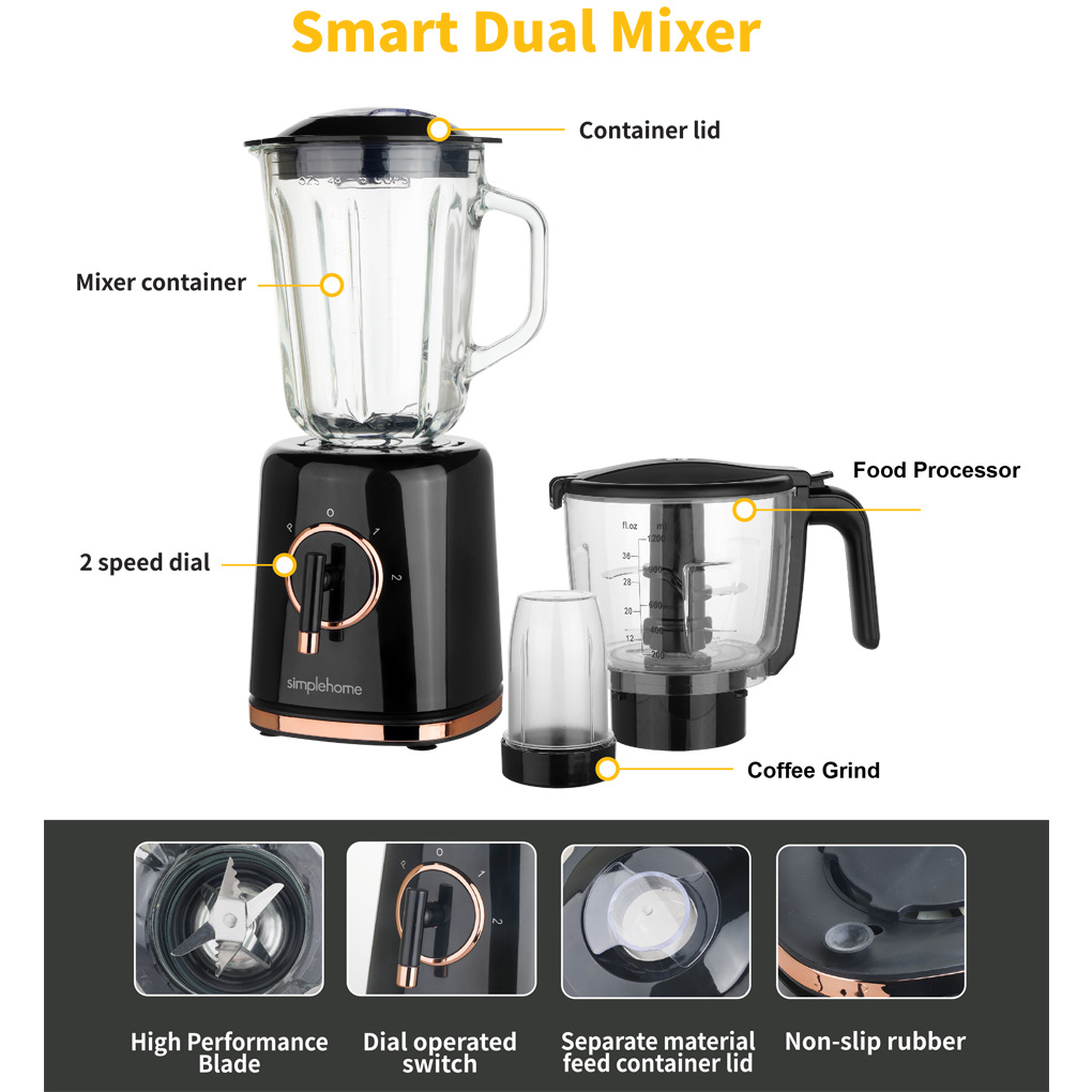 Máy Xay Sinh Tố Simplehome BL505ADE 9