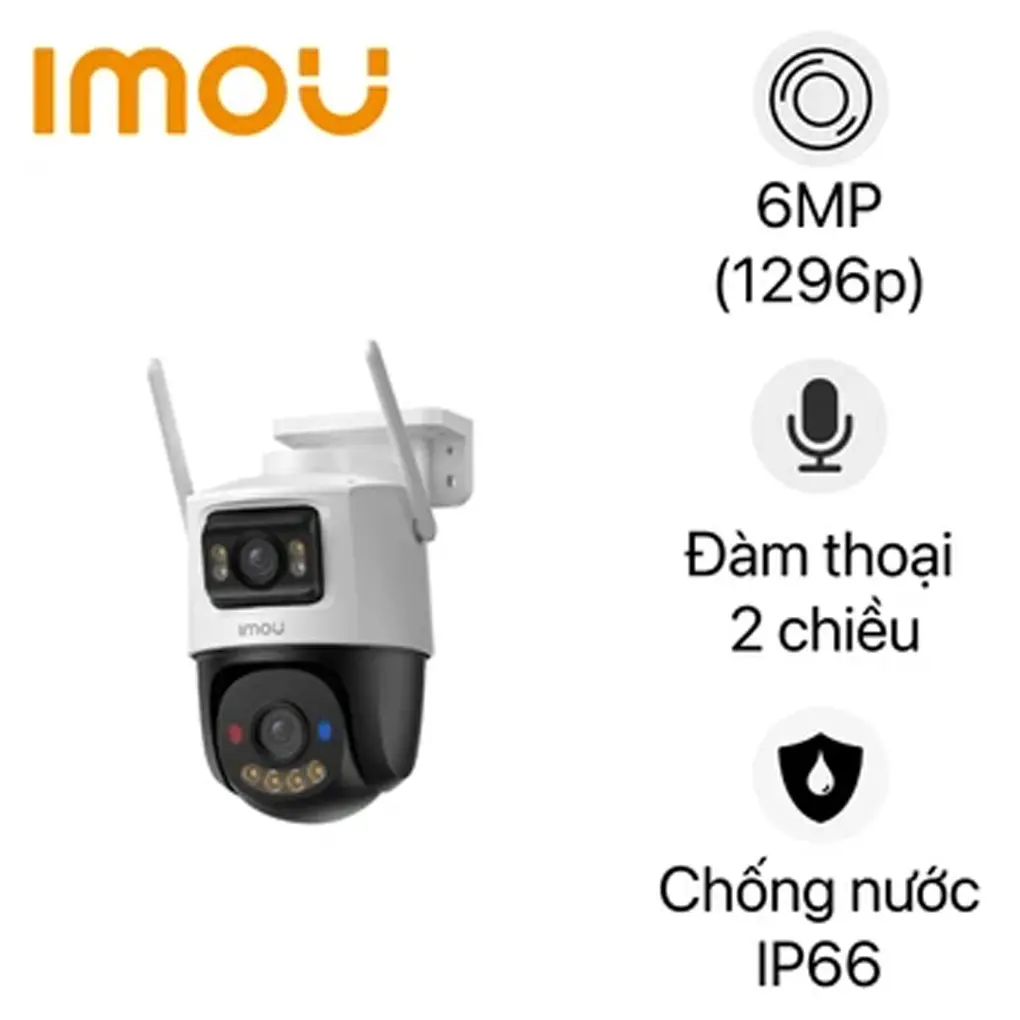 Camera IP Ngoài Trời 6MP Imou IPC-S7XEP-6M0WED